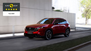EURO NCAP ATTRIBUE CINQ ETOILES AU TOUT NOUVEAU MAZDA CX-5